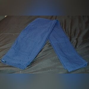 Pre-lived Women's Blue Casual Stretch Pants.